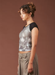 Graphic T-Shirt With Cap Sleeves UNIF