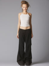 Black Wide Leg Pants UNIF