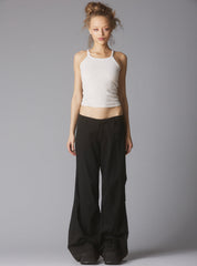 Black Wide Leg Pants UNIF