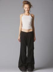 Black Wide Leg Pants UNIF