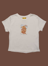 Too Much Talk Baby Tee