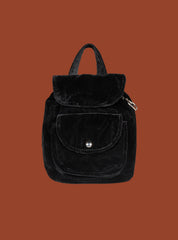 Blossom mini velvet backpack