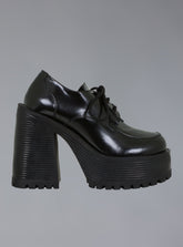 Stacked Platform Oxford Shoe UNIF
