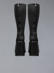 Platform Sock Boots With Super Stacked Sole UNIF