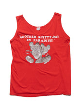 Vintage Another Shitty Day in Paradise Pink Panter Tank