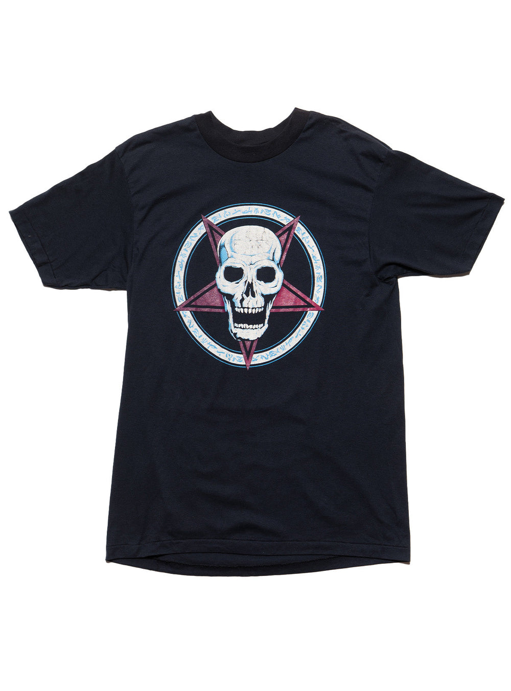 Vintage Pentagram Skull Tee