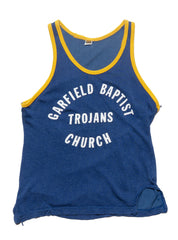 Vintage Garfield Baptist Church Trojans Tank