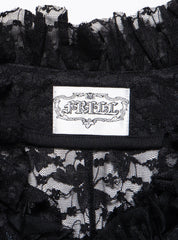 Vintage Frill by h.naoto Bolero Lace Cardigan