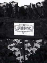 Vintage Frill by h.naoto Bolero Lace Cardigan