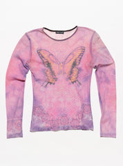 Vintage Wet Seal Butterfly Top