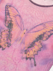 Vintage Wet Seal Butterfly Top