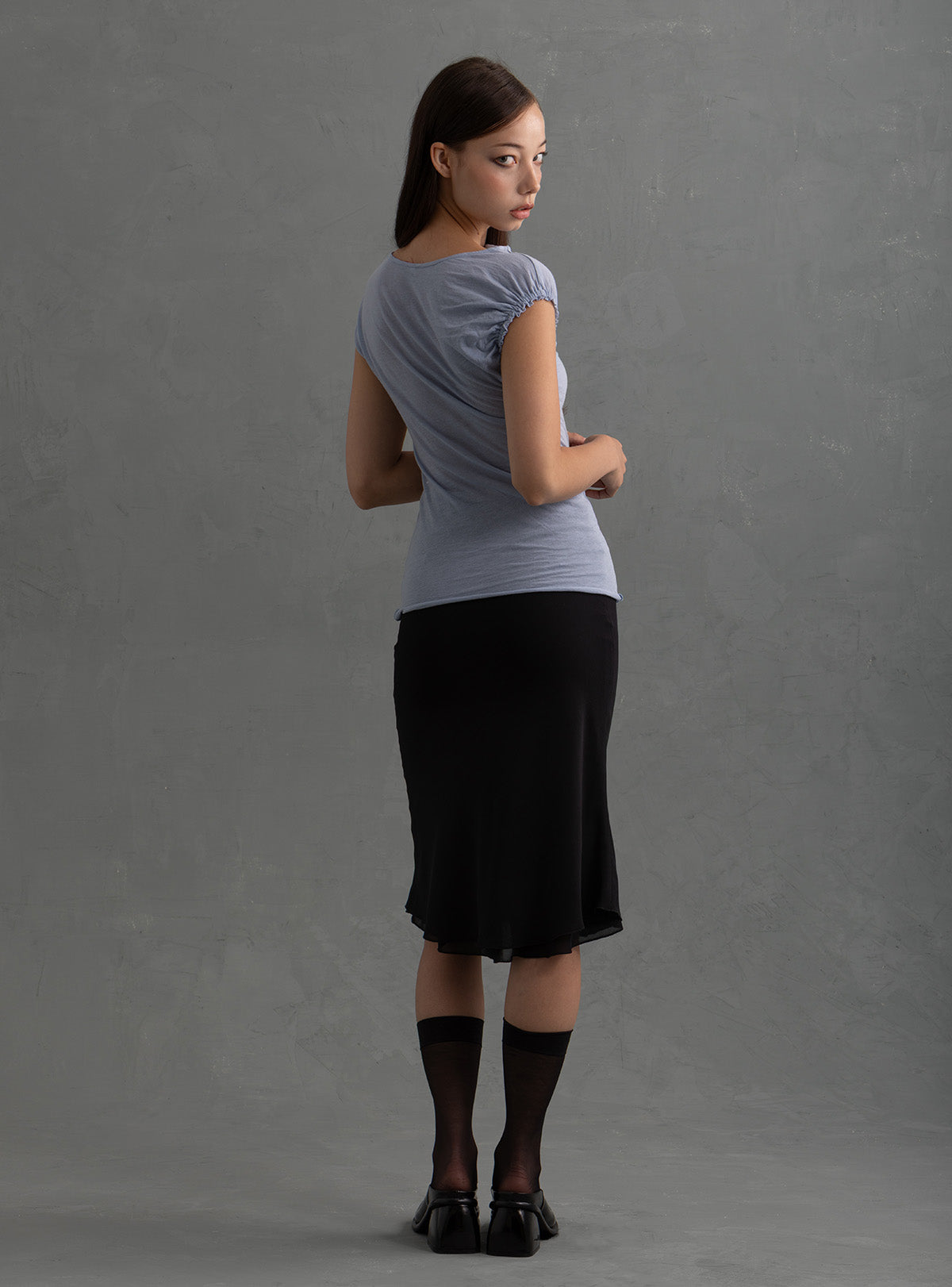 Mochi Top Light Blue