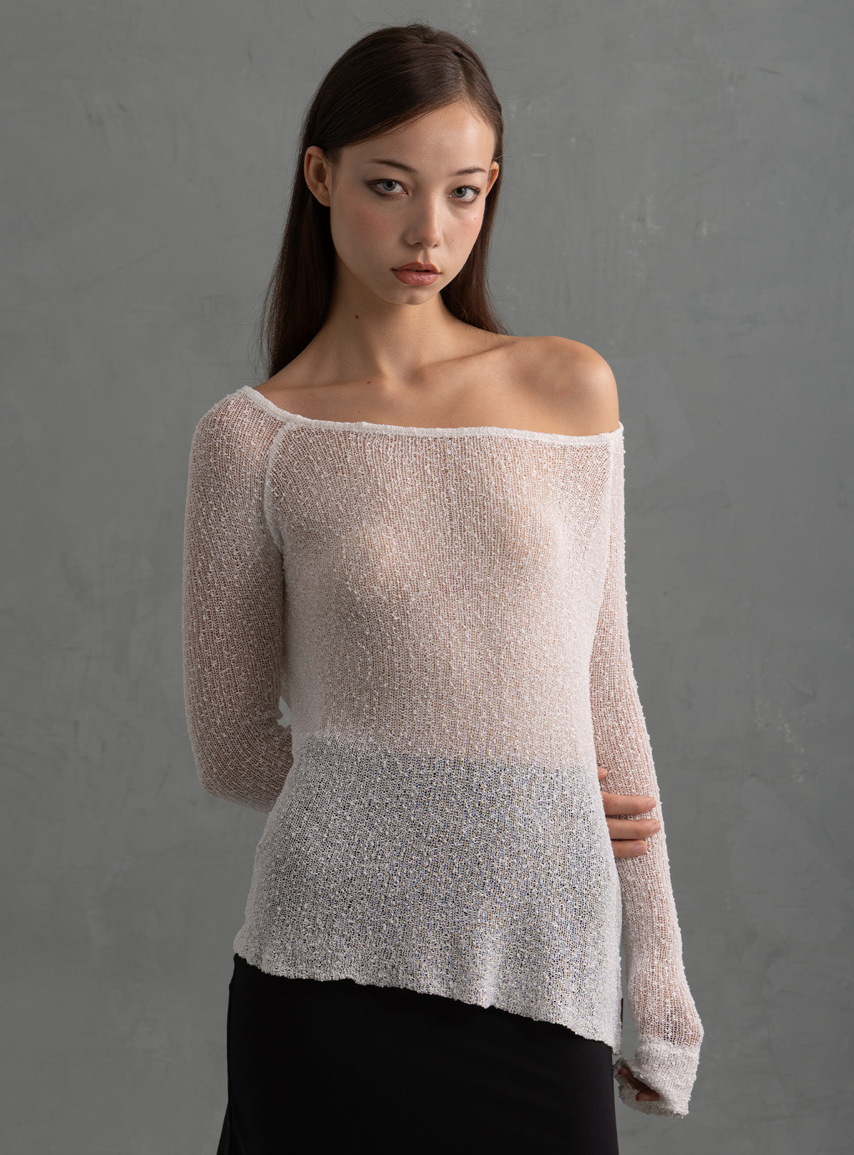 Ame Top White