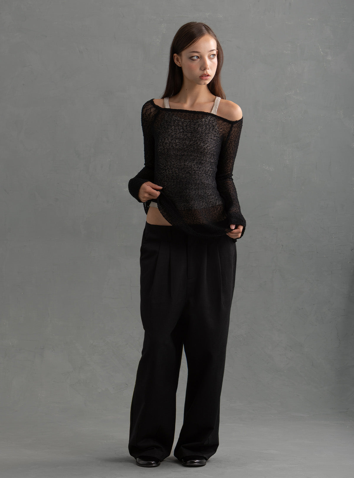 Ame Top Black