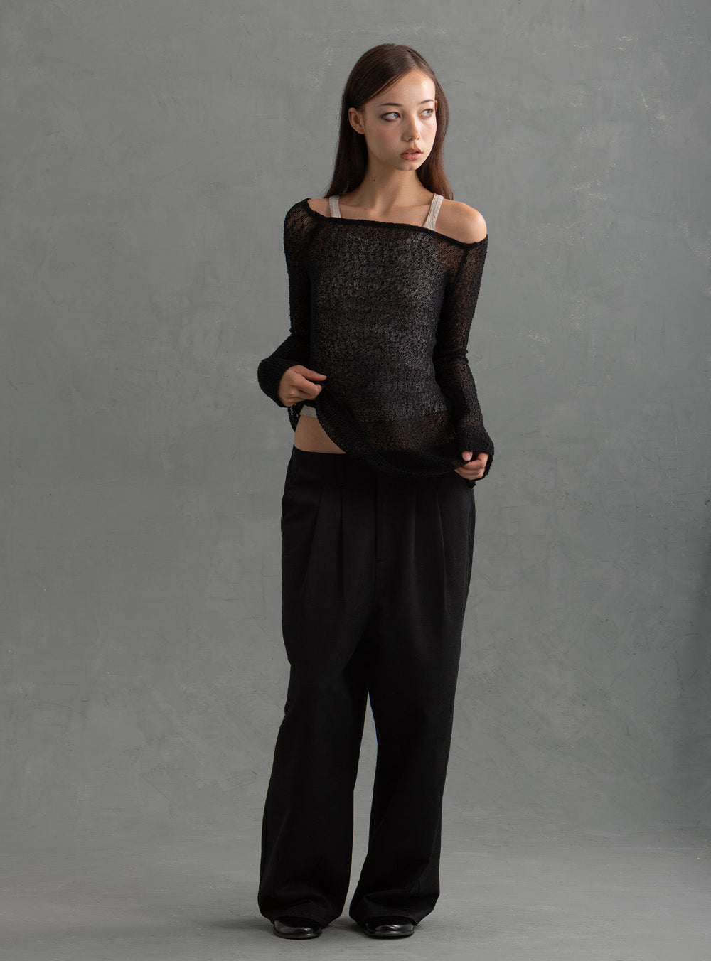 Ame Top Black