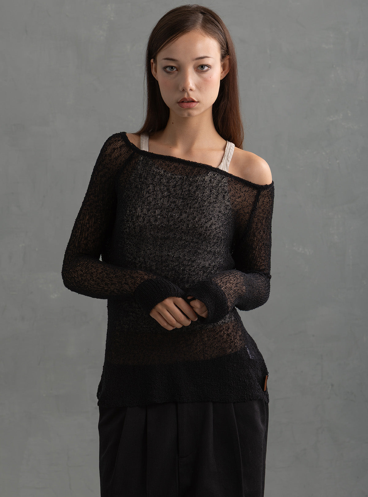 Ame Top Black