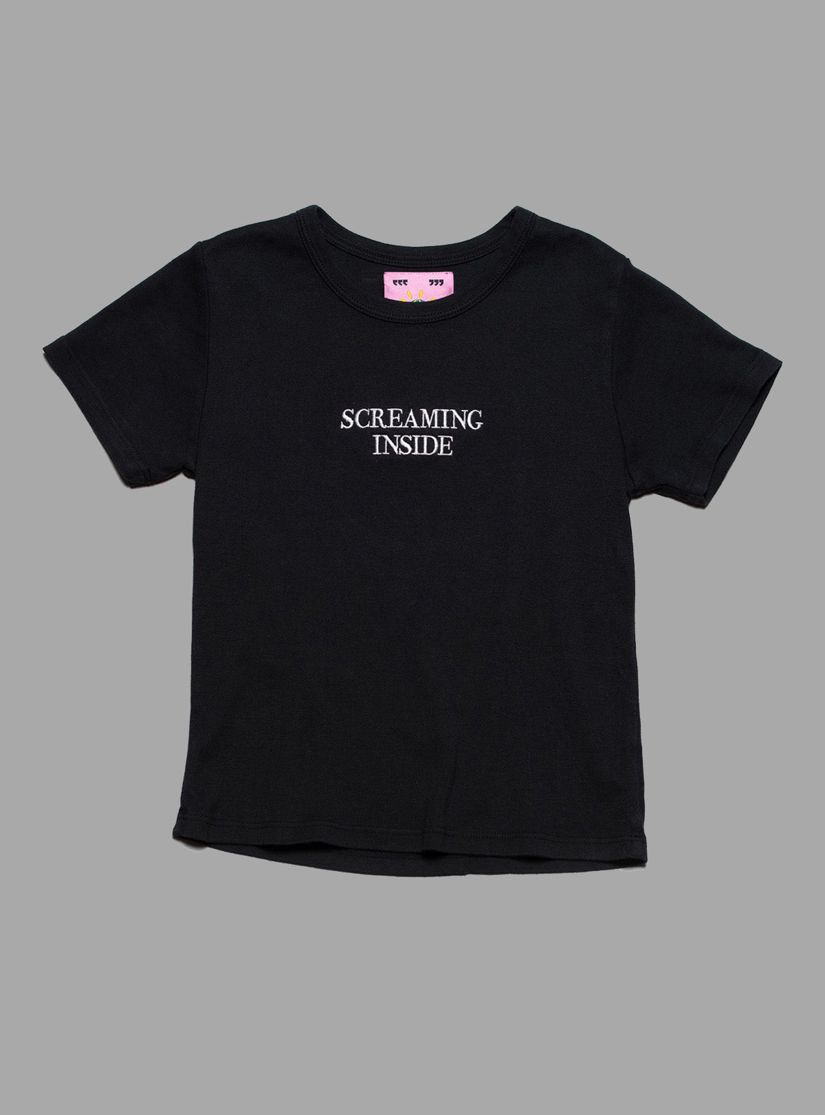 Screaming Inside Baby Tee