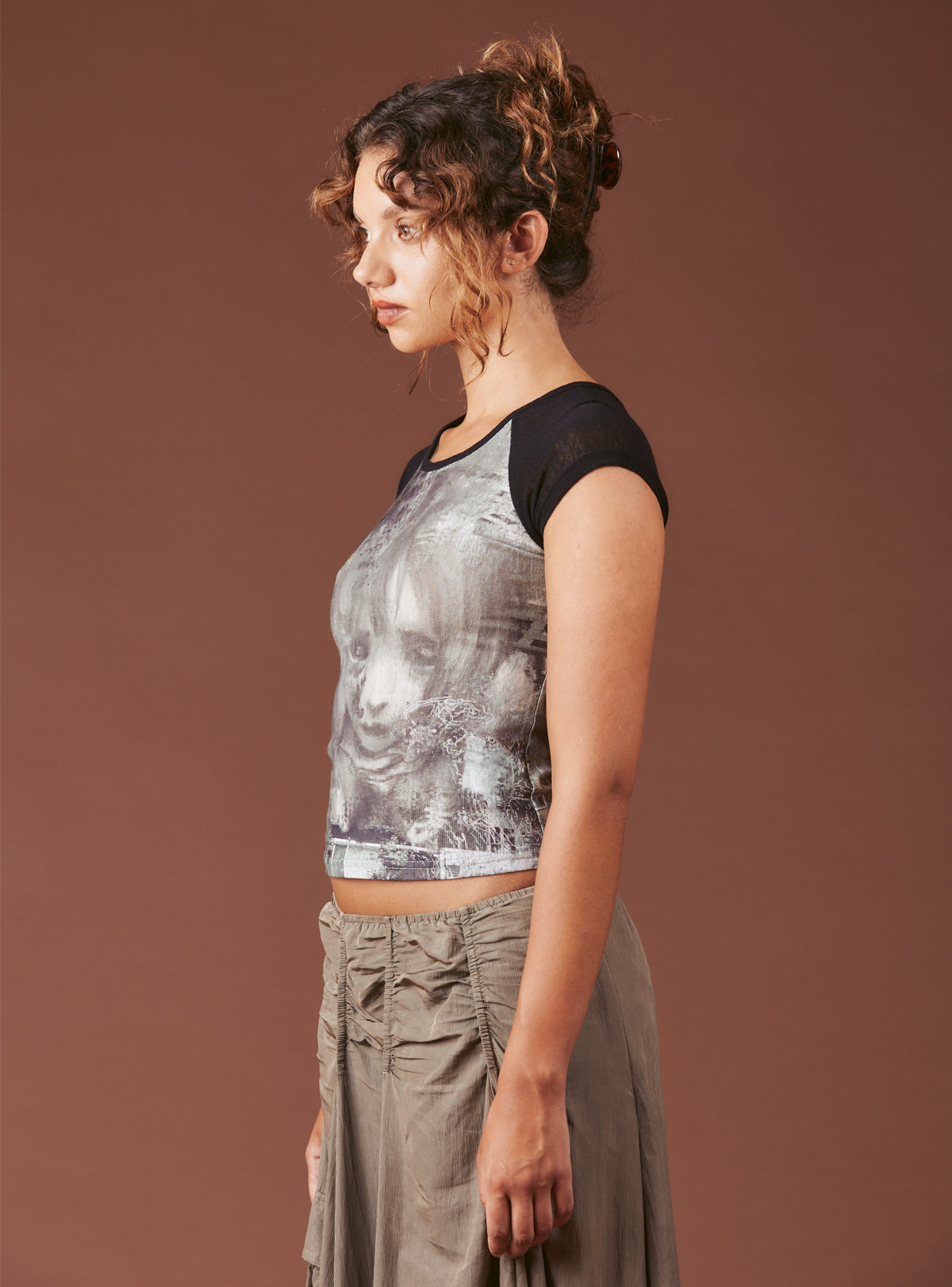 Graphic T-Shirt With Cap Sleeves UNIF