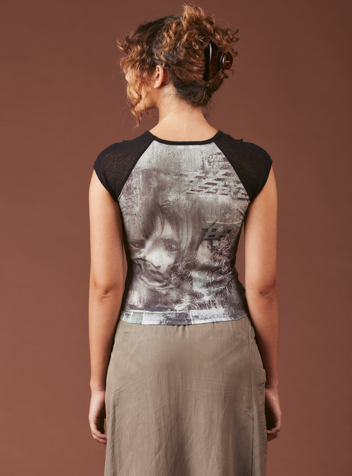 Graphic T-Shirt With Cap Sleeves UNIF