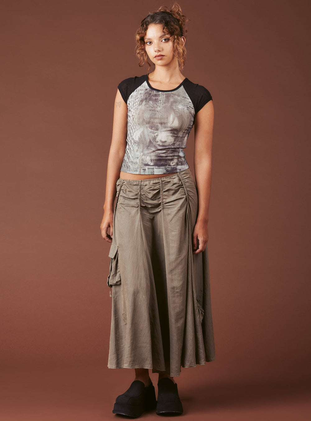 Graphic T-Shirt With Cap Sleeves UNIF