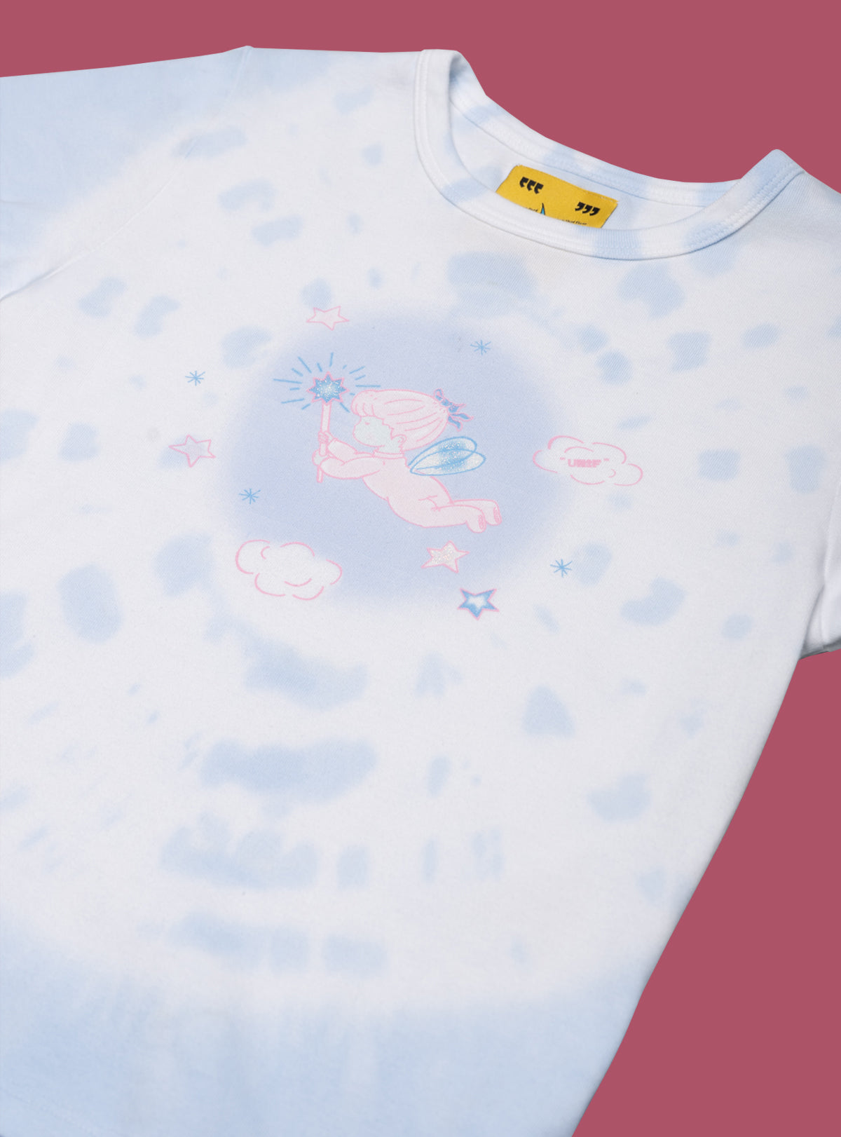 Blue Tie-Dyed T-Shirt UNIF