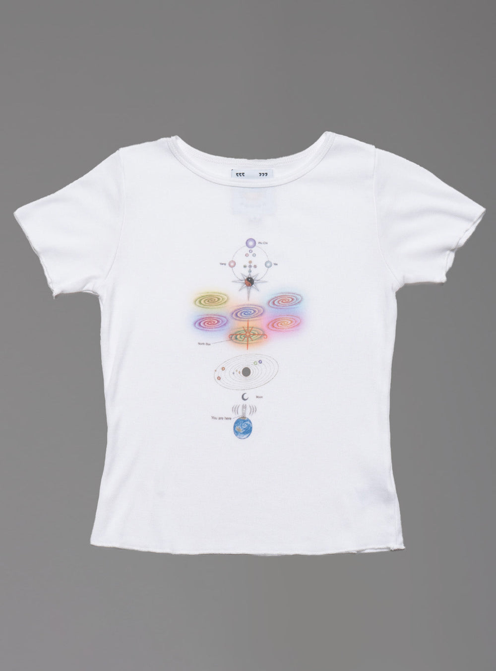 You Are Here Baby Tee