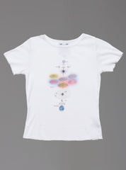 You Are Here Baby Tee