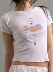 You Are Here Baby Tee