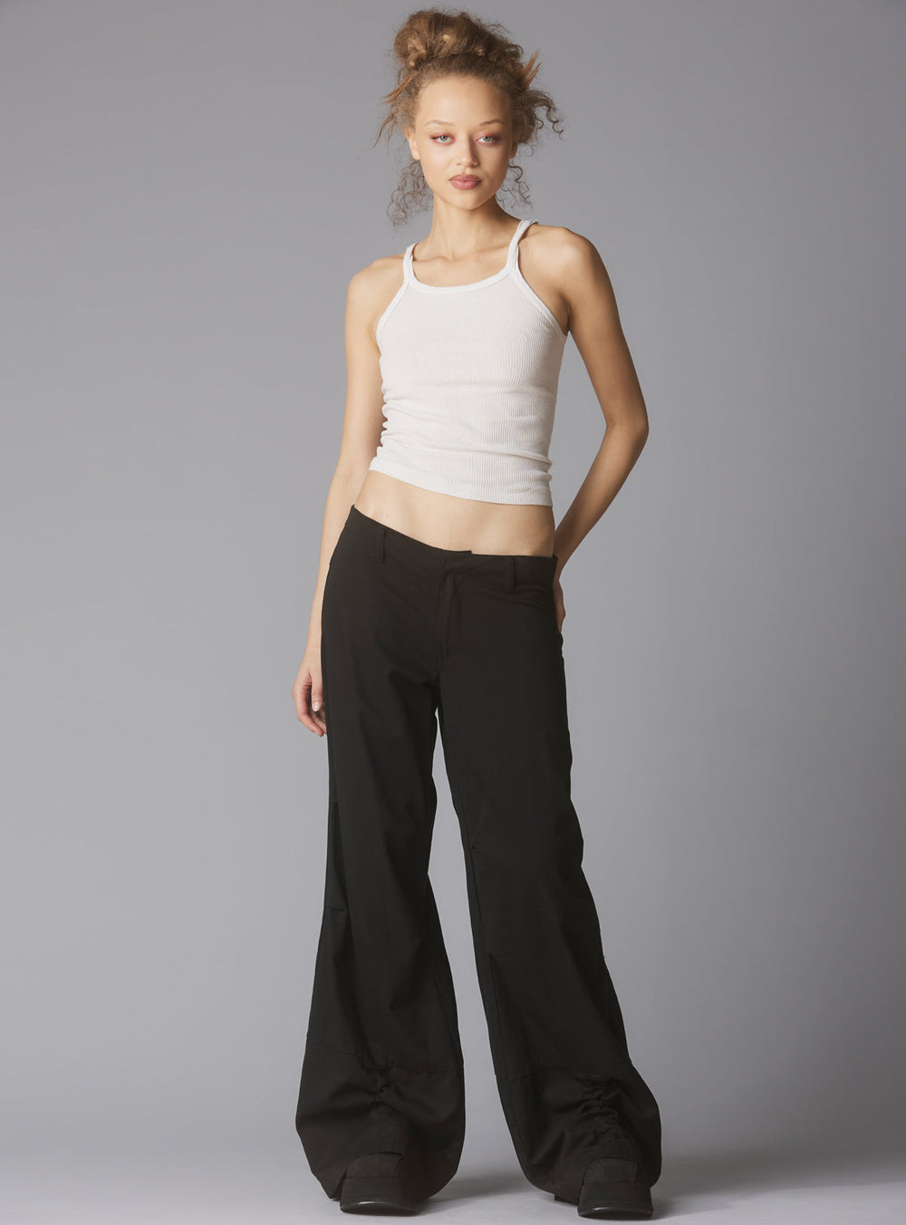 Black Wide Leg Pants UNIF