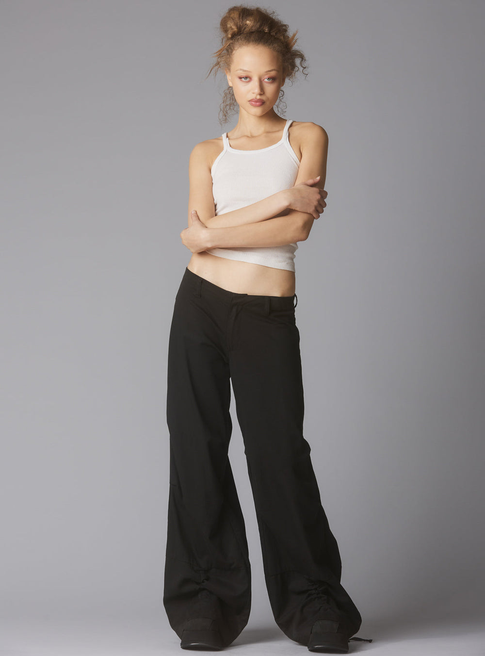 Black Wide Leg Pants UNIF