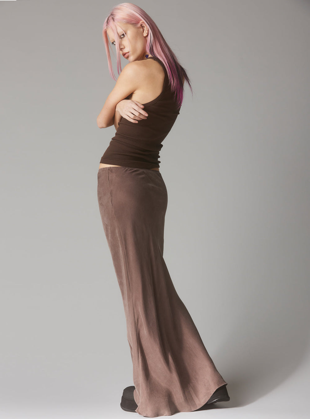 Vivi Skirt Brown