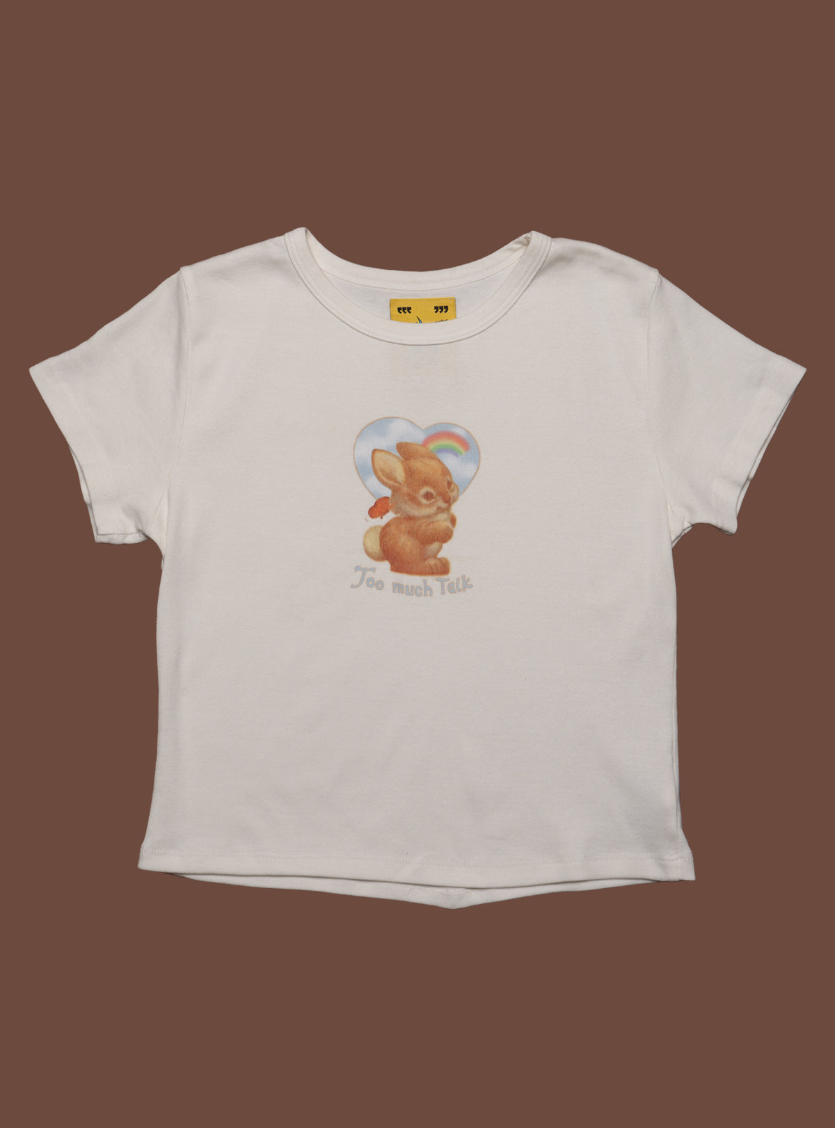 Too Much Talk Baby Tee