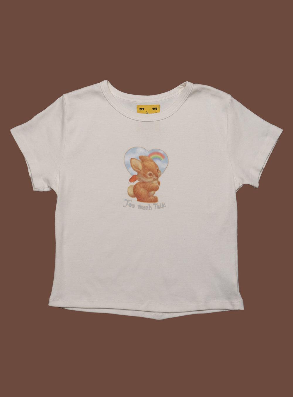 Too Much Talk Baby Tee