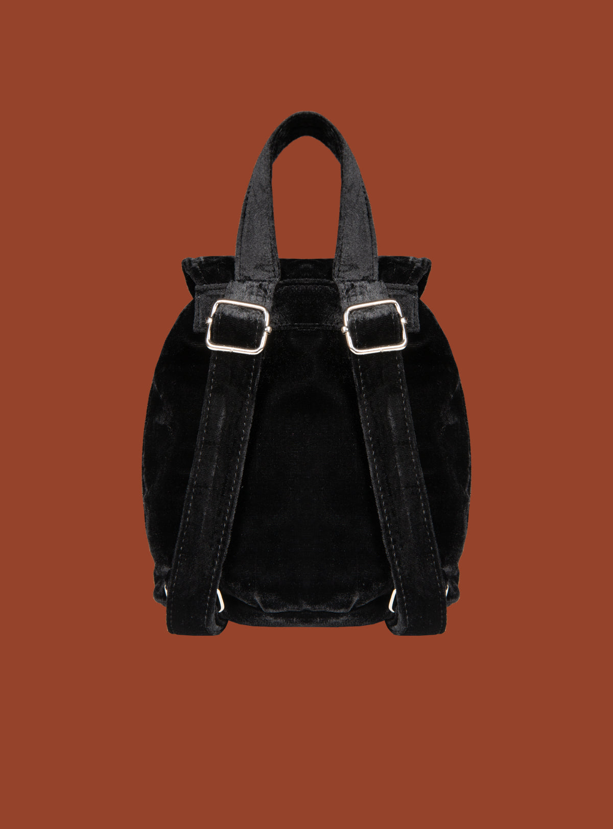 Blossom mini velvet backpack