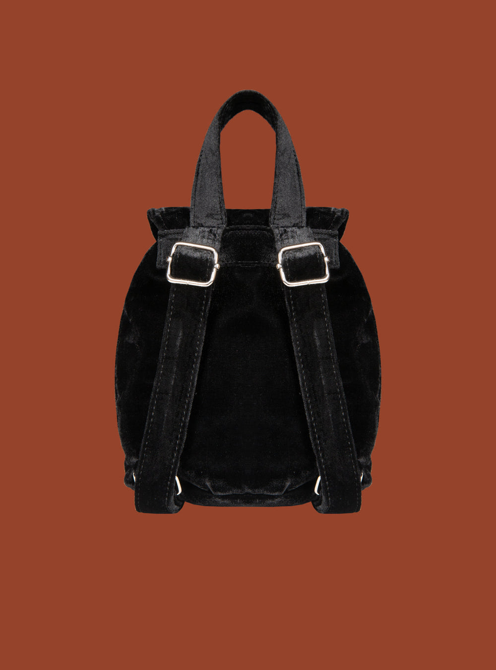 Blossom mini velvet backpack