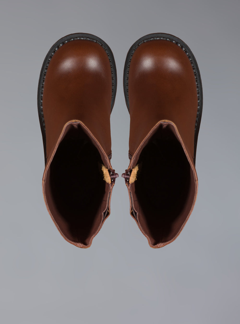 Brown Leather Platform Boot UNIF