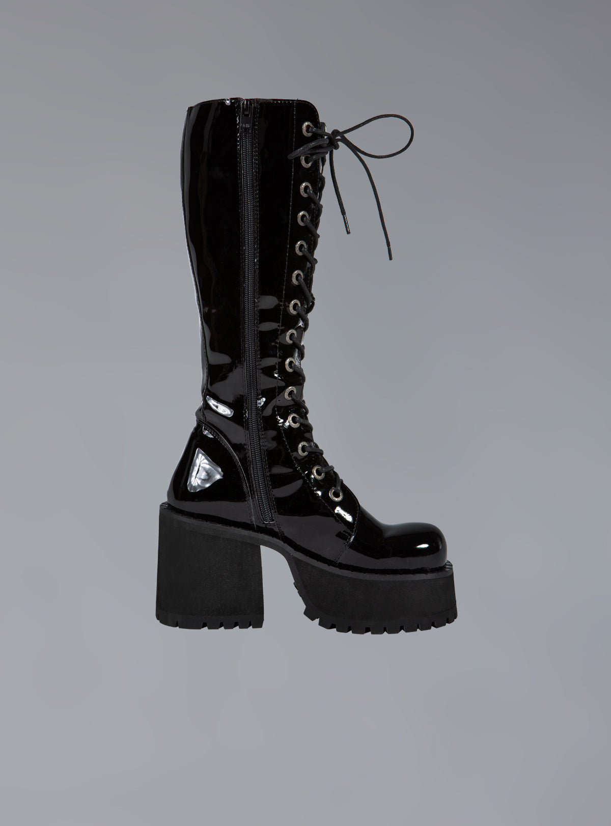 Knee High Leather Platform Boot UNIF
