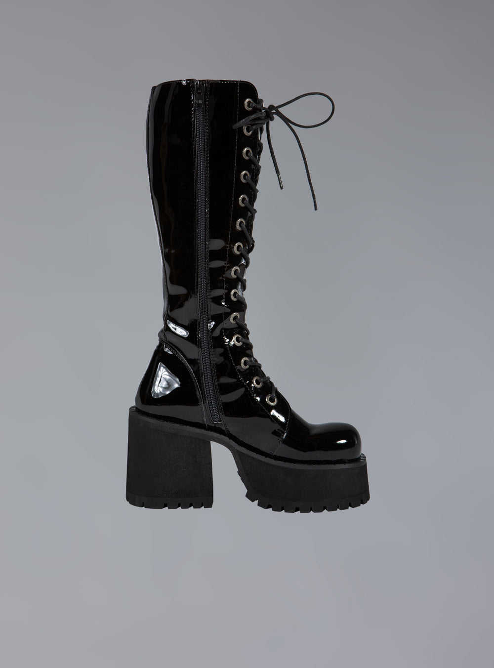 Knee High Leather Platform Boot UNIF