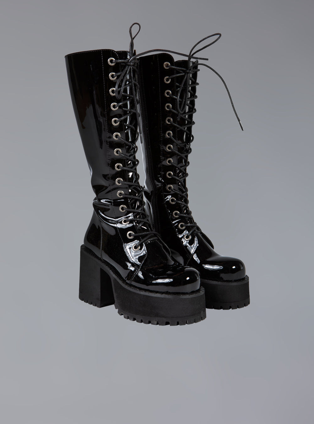 Knee High Leather Platform Boot UNIF