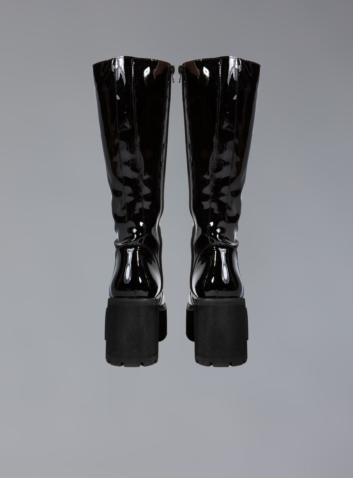 Knee High Leather Platform Boot UNIF