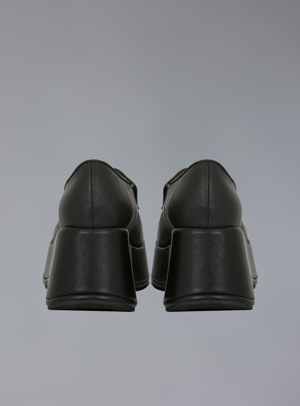 Square Toe Stacked Platform Shoe UNIF