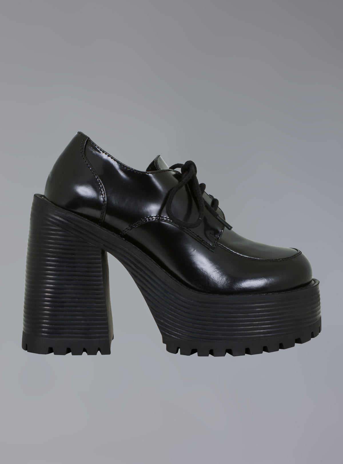 Stacked Platform Oxford Shoe UNIF
