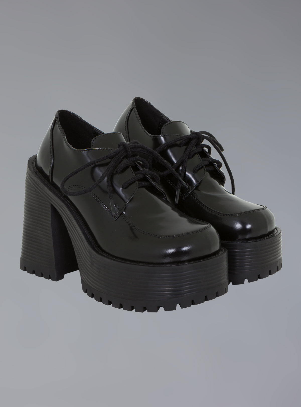 Stacked Platform Oxford Shoe UNIF