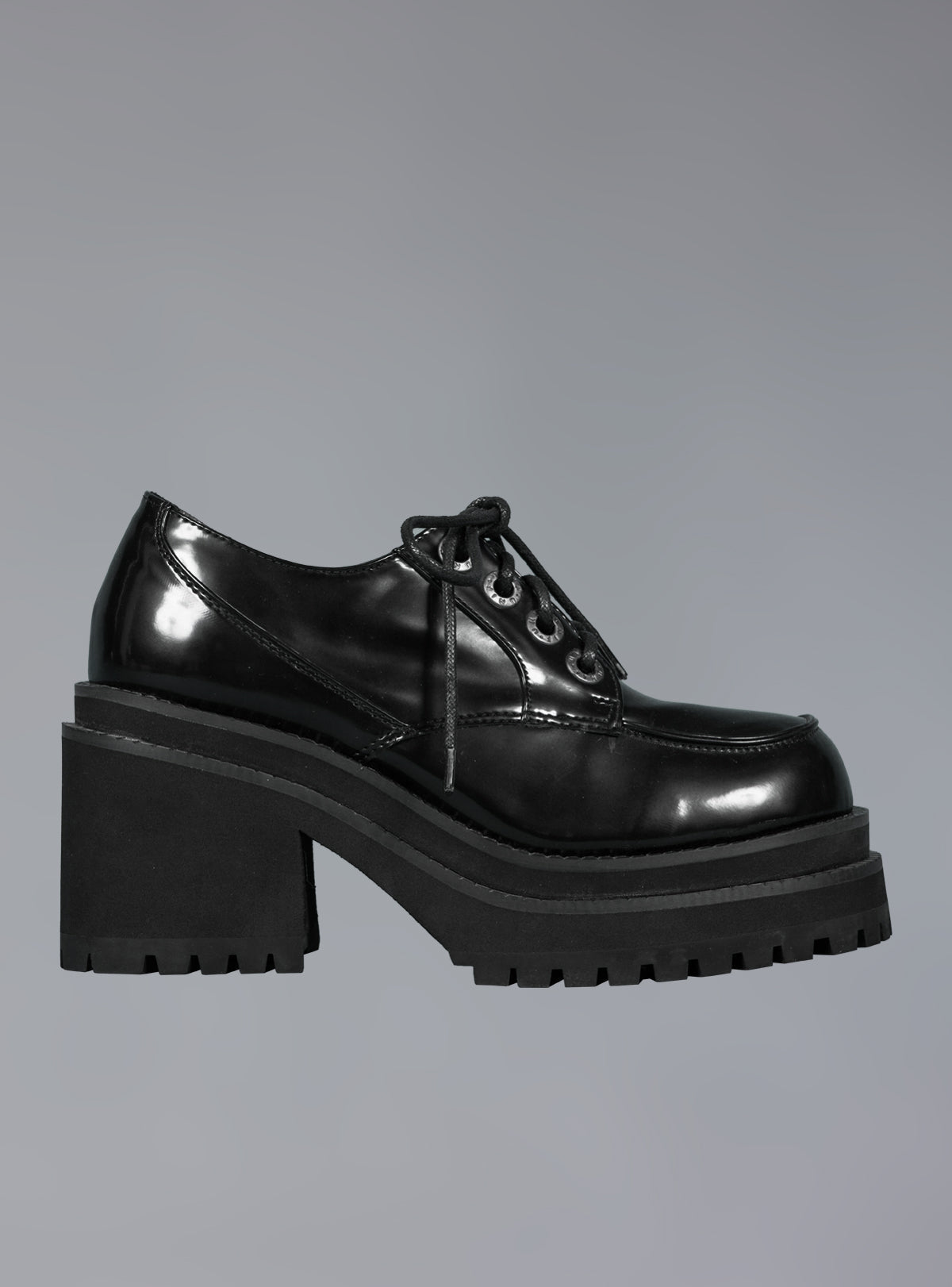 90s Platform Oxford Shoe With Chunky Heel UNIF