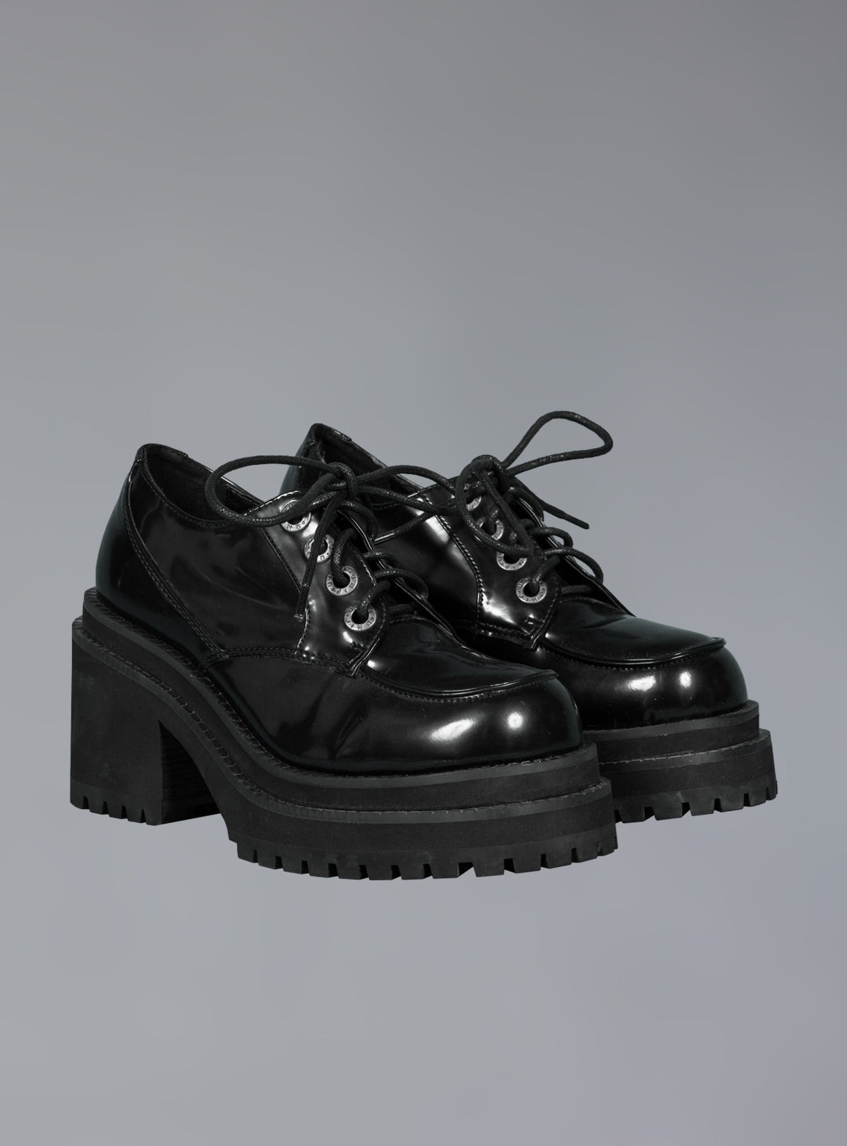 90s Platform Oxford Shoe With Chunky Heel UNIF