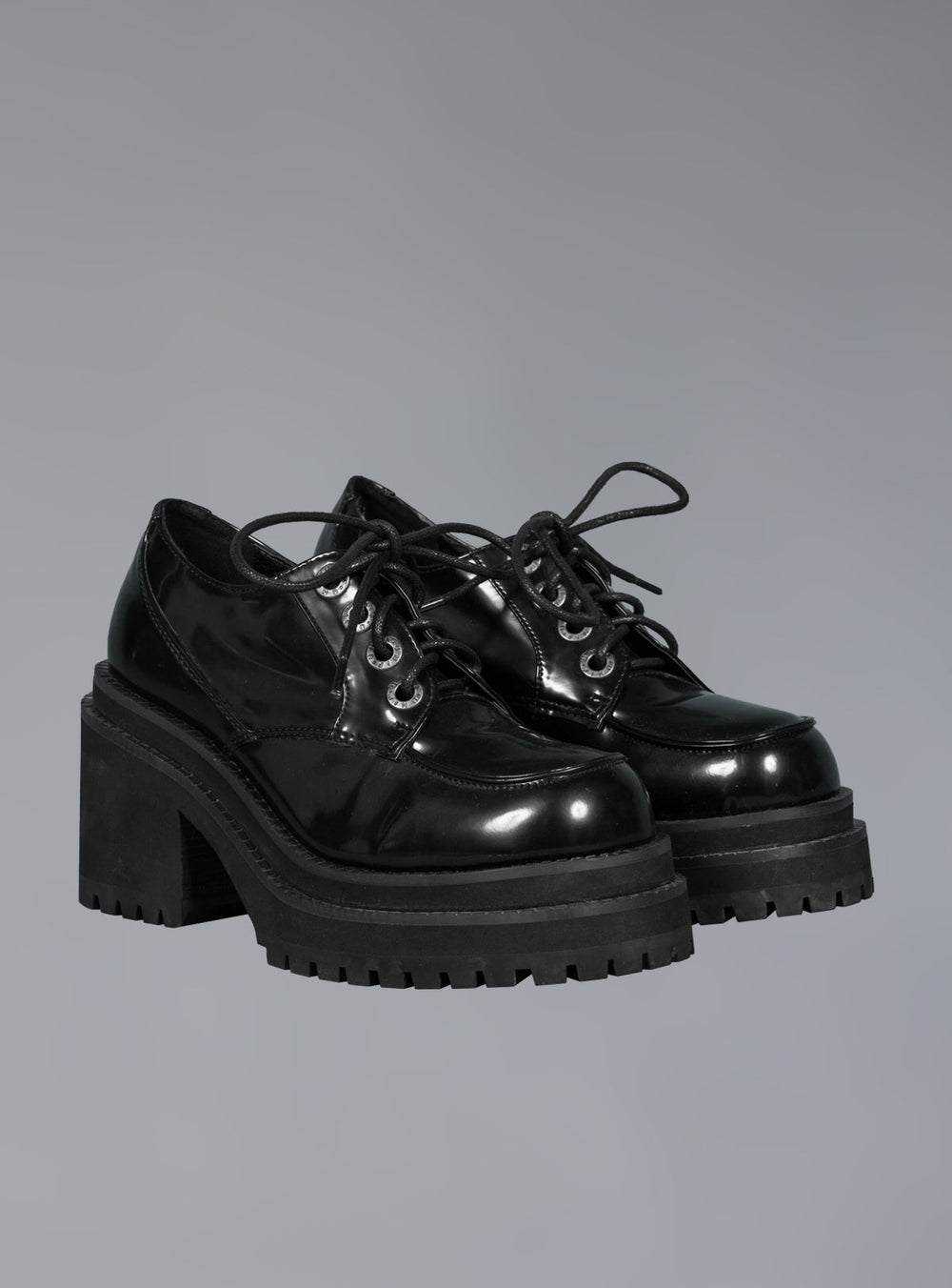 90s Platform Oxford Shoe With Chunky Heel UNIF