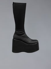 Platform Sock Boots With Super Stacked Sole UNIF