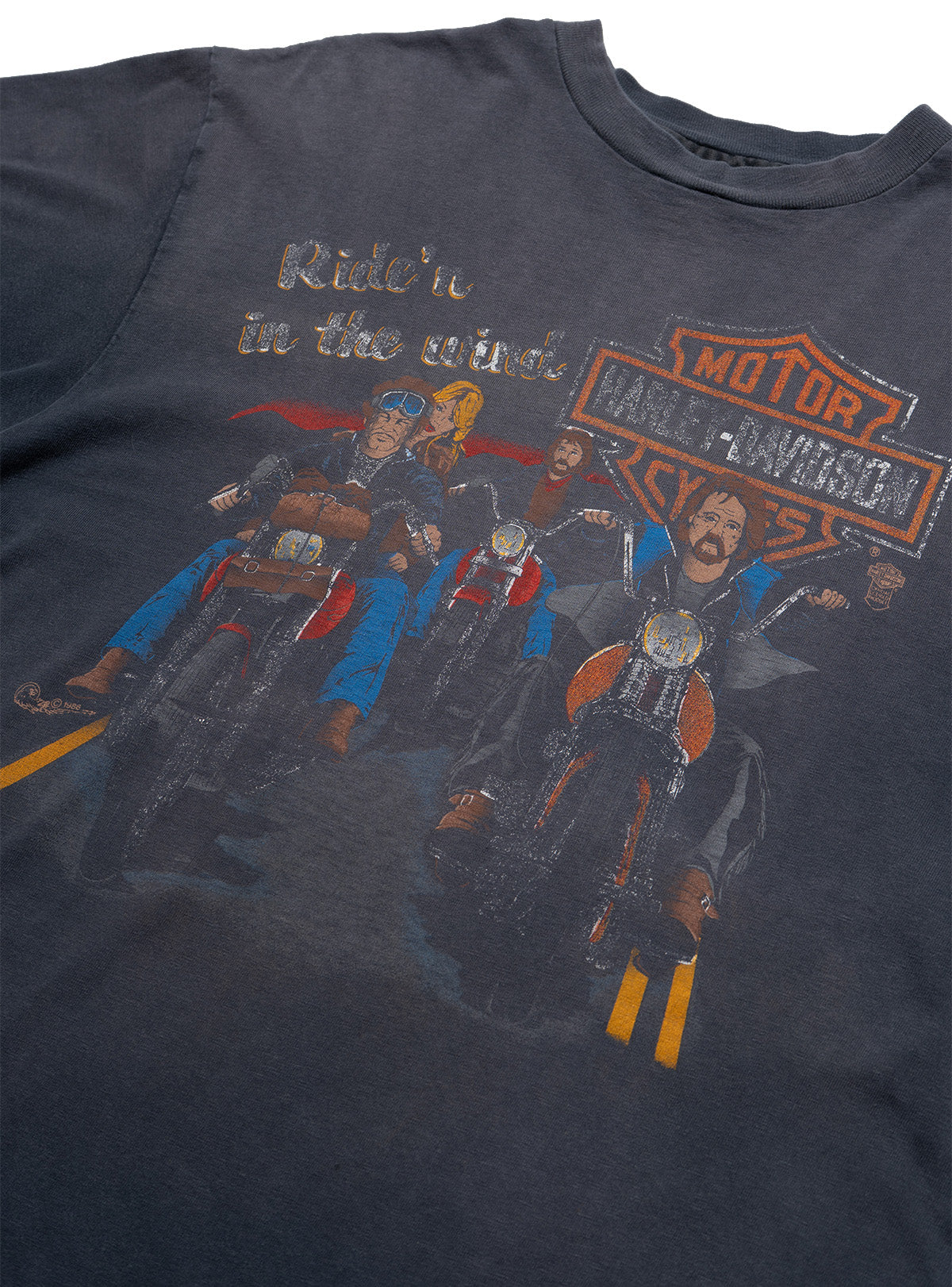 Vintage Ride'n in the Wind Tee