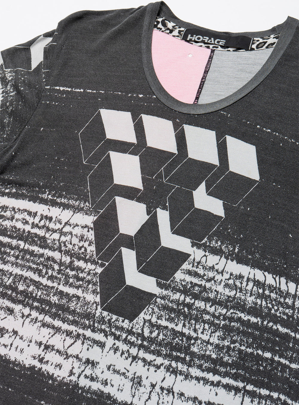 Vintage Horace 3D Cube Tee