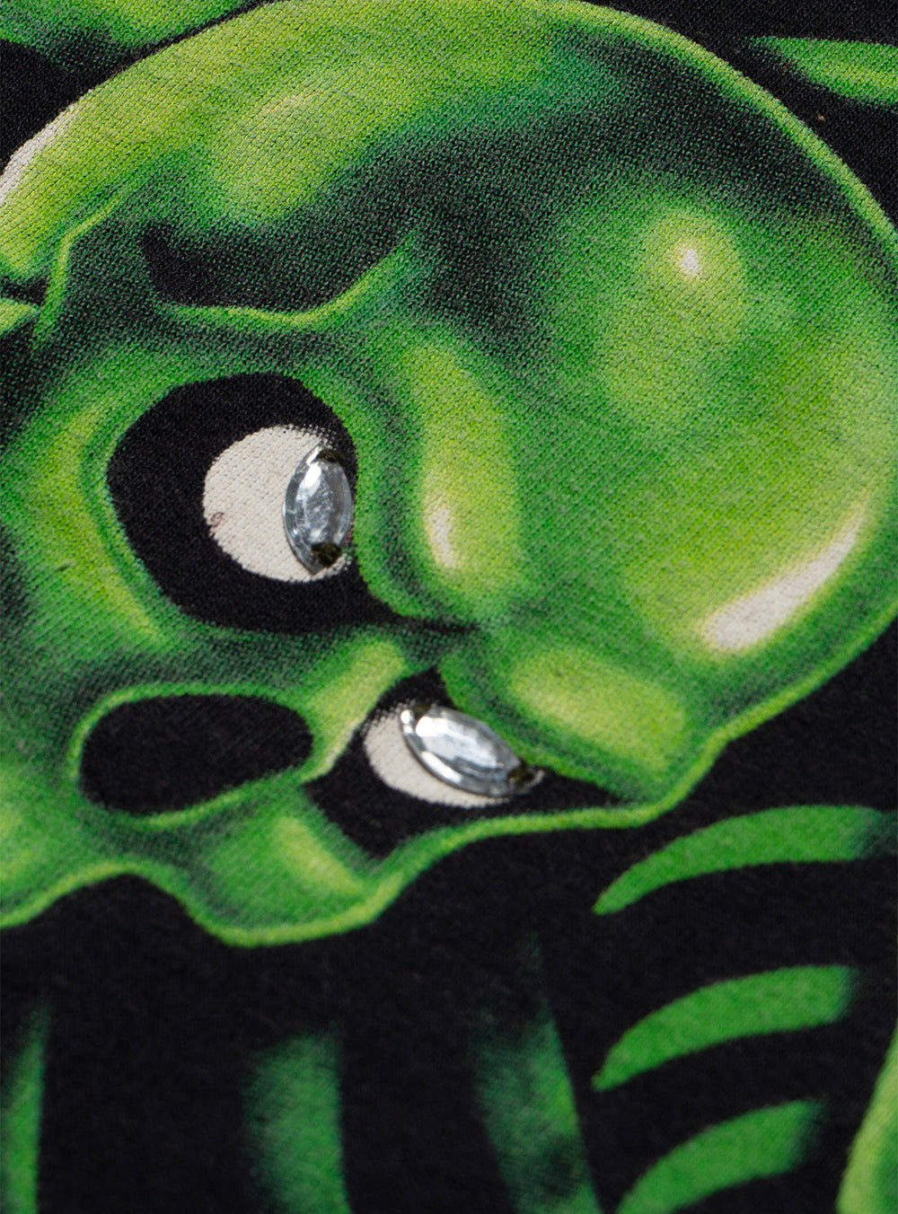 Vintage Liquid Blue Skulls Sleeveless Tee